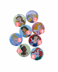 Individual Princess 2.25" Button Option