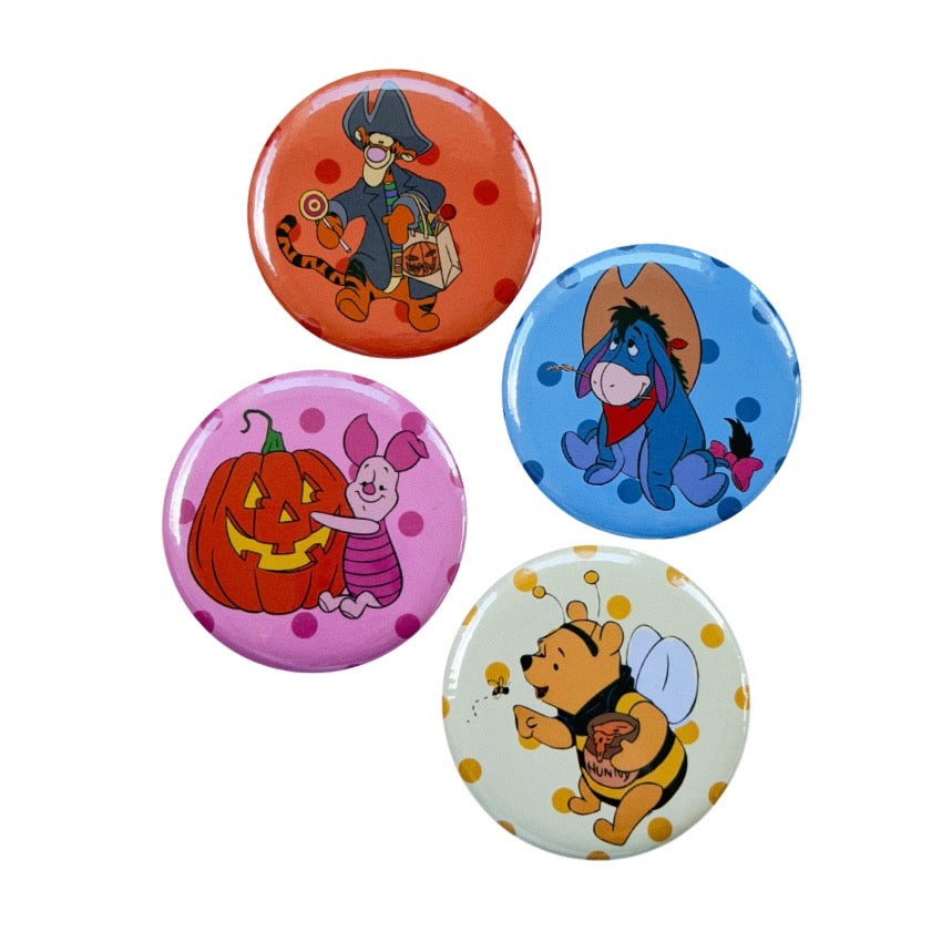 Boo Bear 2.25” Button Pack