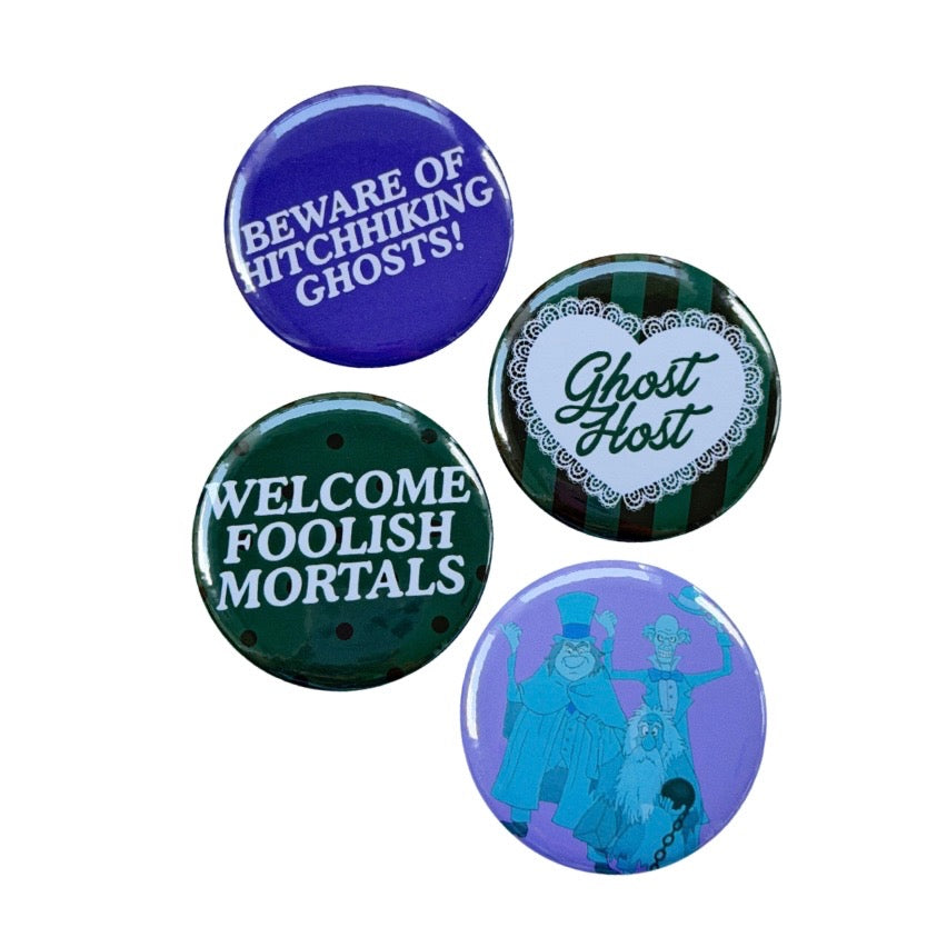Ghost Host 2.25” Button Pack