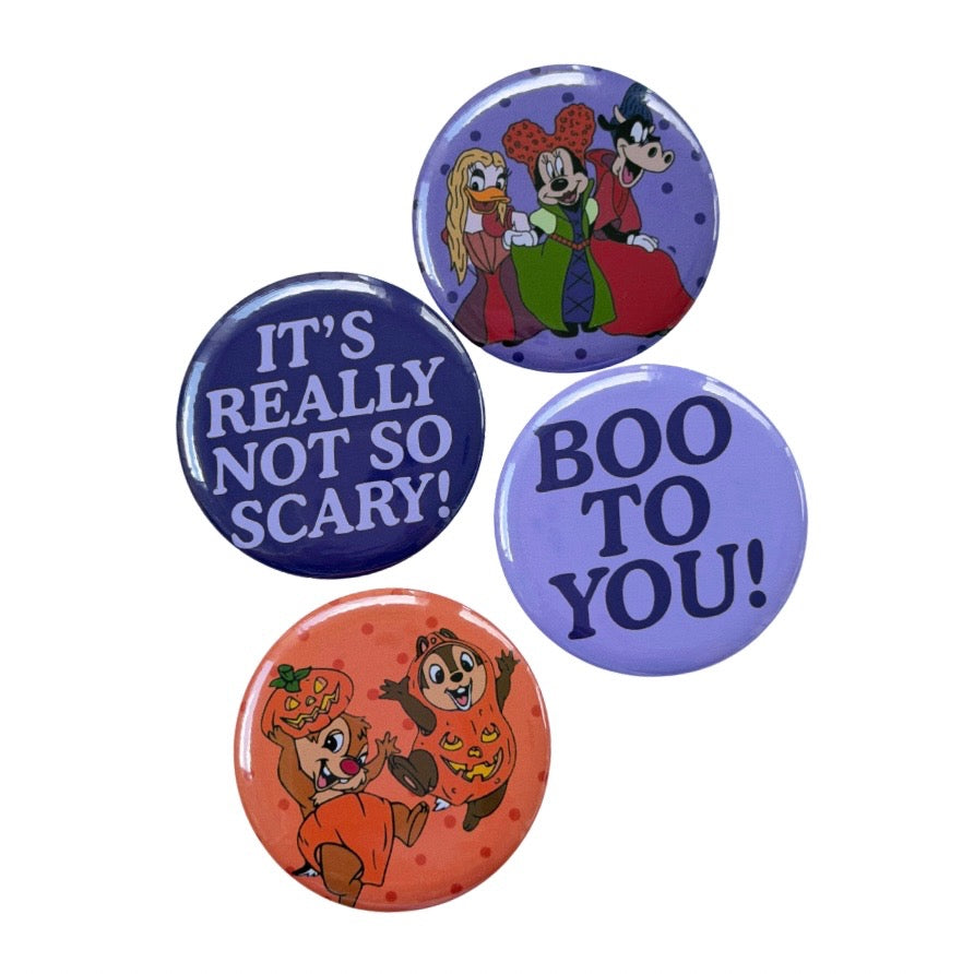 Boo To You 2.25” Button Pack
