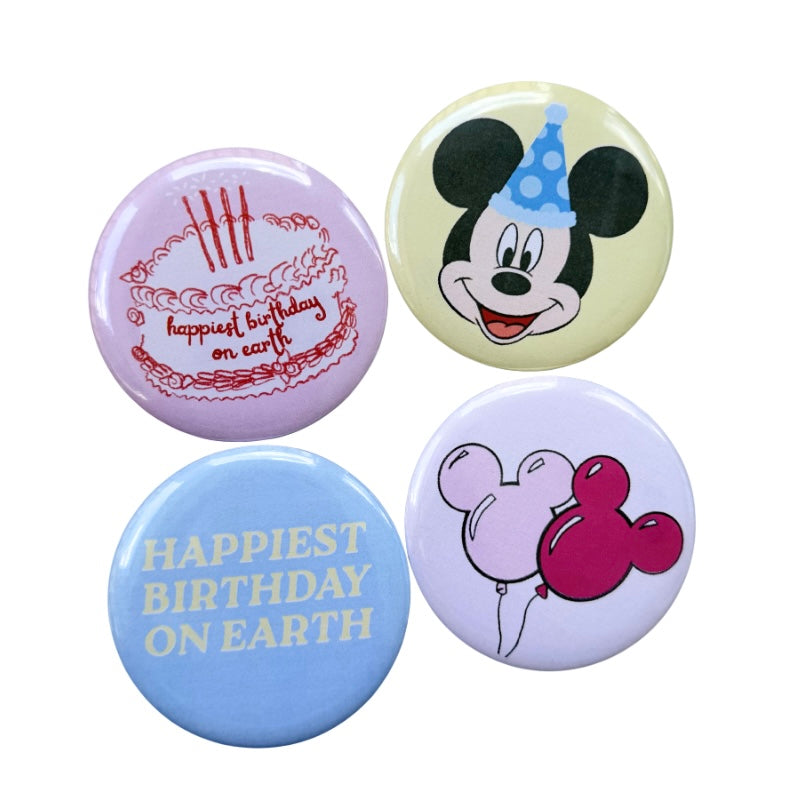 Birthday 2.25" Button Pack