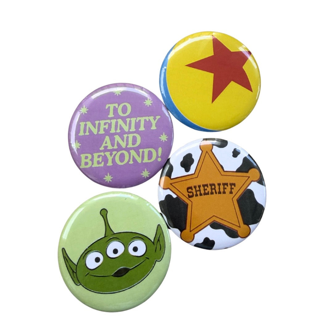 Toy Story 2.25" Button Pack